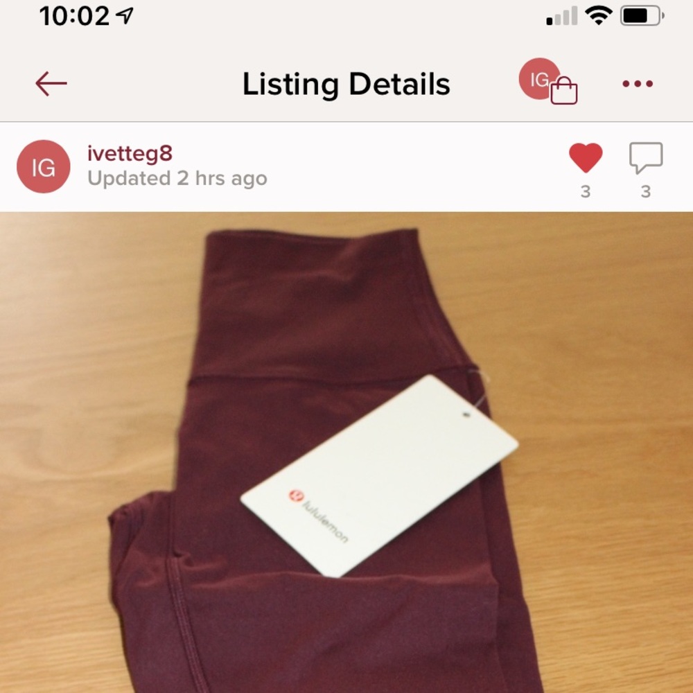 PSA! FAKE LULULEMON ALIGNS - Picture 3 of 7